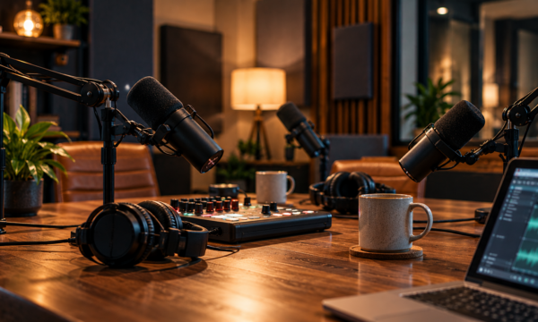Cozy Cinematic Podcast Studio Cozy Cinematic Podcast Studio